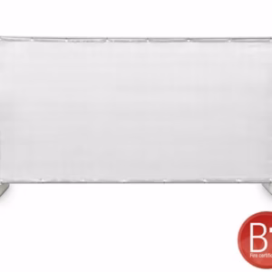 bâche pe ignifuge 1,76x3,41 mètres pour protection et couverture